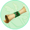 Tattered Nature Magic Scroll