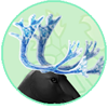 Ice Reindeer Antlers